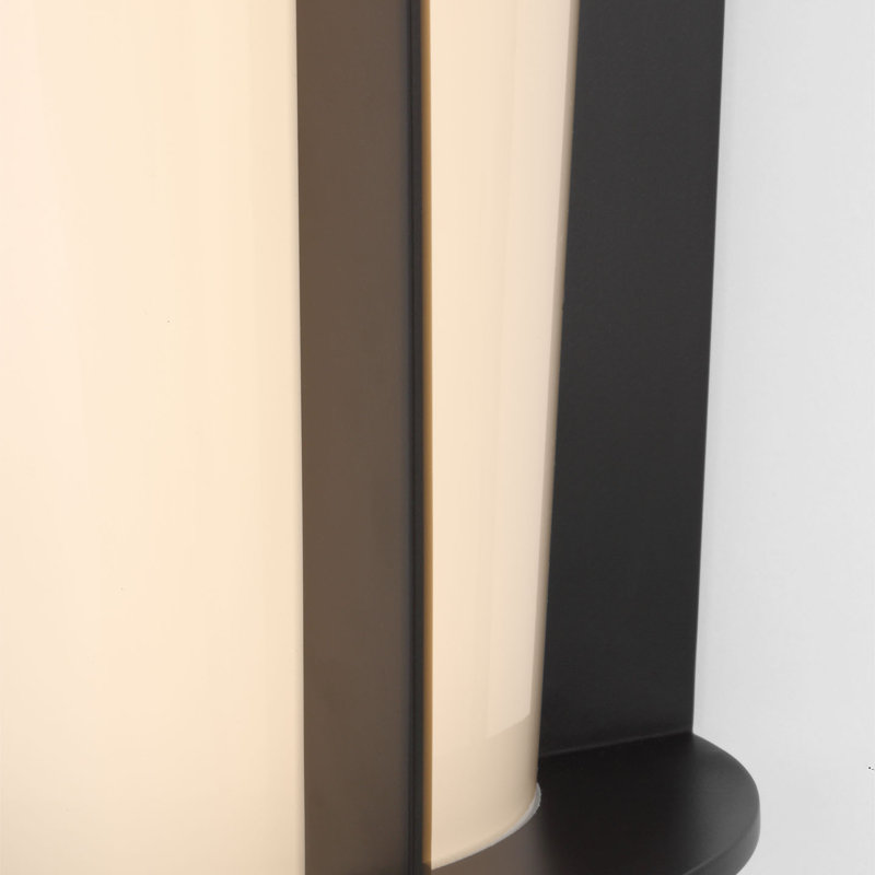 Barbara Barry Phinn 12" Tapered Sconce, Steel, Modern Iron