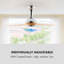 128cm Ceiling Fan with Light Kit-62758028