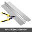 2 FT Aluminum PEX Heat Transfer Plates In Differen 24'' L x 4.25'' W Underfloor Heating System Kit