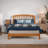  Richmond Solid Wood Foundation Bed-2098487763-2058717724