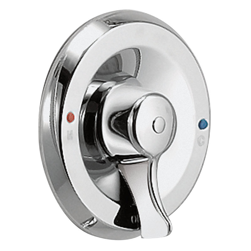 Garniture de robinet avec poignée levier posi-temp Commercial, Chrome