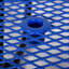 Table de pique-nique ronde en acier 46 po avec mât de parasol-555707304