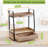 2-Tier Bathroom Organizer Countertop, Bathroom Sink Organizer Countertop, Vanity, Counter Shelf, Brown