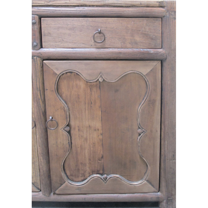 Rustic 17th Century Elm Sideboard