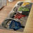 Floral Array Non Woven Soft Printed Rug Featuring Artistic Blossom Design in Neutral Tones for an Elegant and Cozy Addition to Your Living or Bedroom Decor-114332775