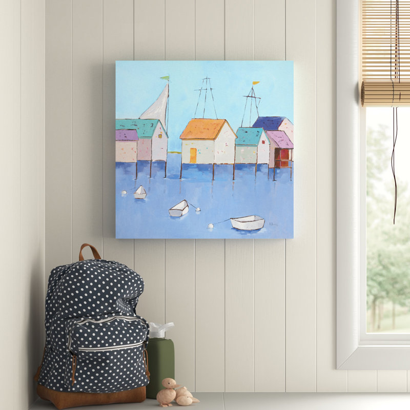«Egret II» par Phyllis Adams, impression sur toile tendue, H 24 po x l 24 po x P 2 po