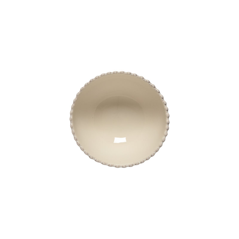 Pearl Handmade Stoneware Cereal Bowl, Cream