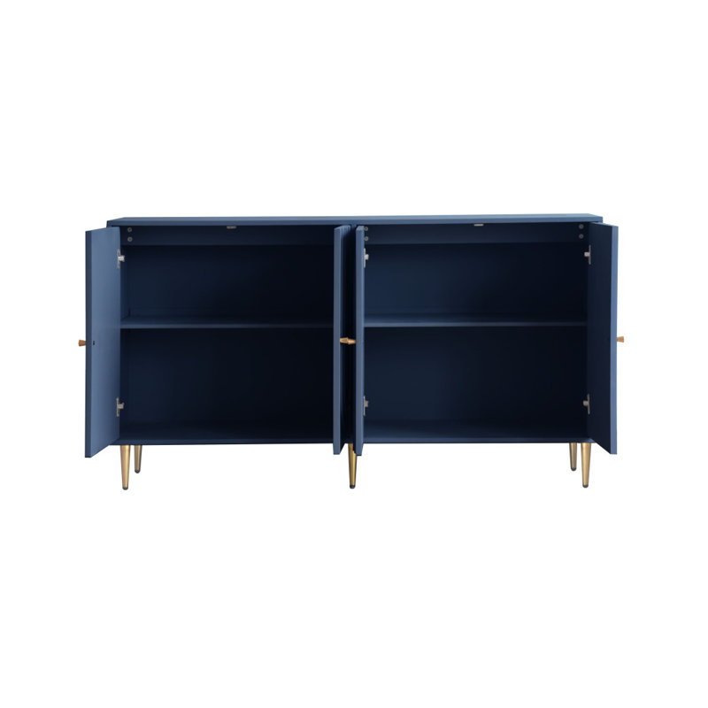 Buffet de bureau Divith , Bleu