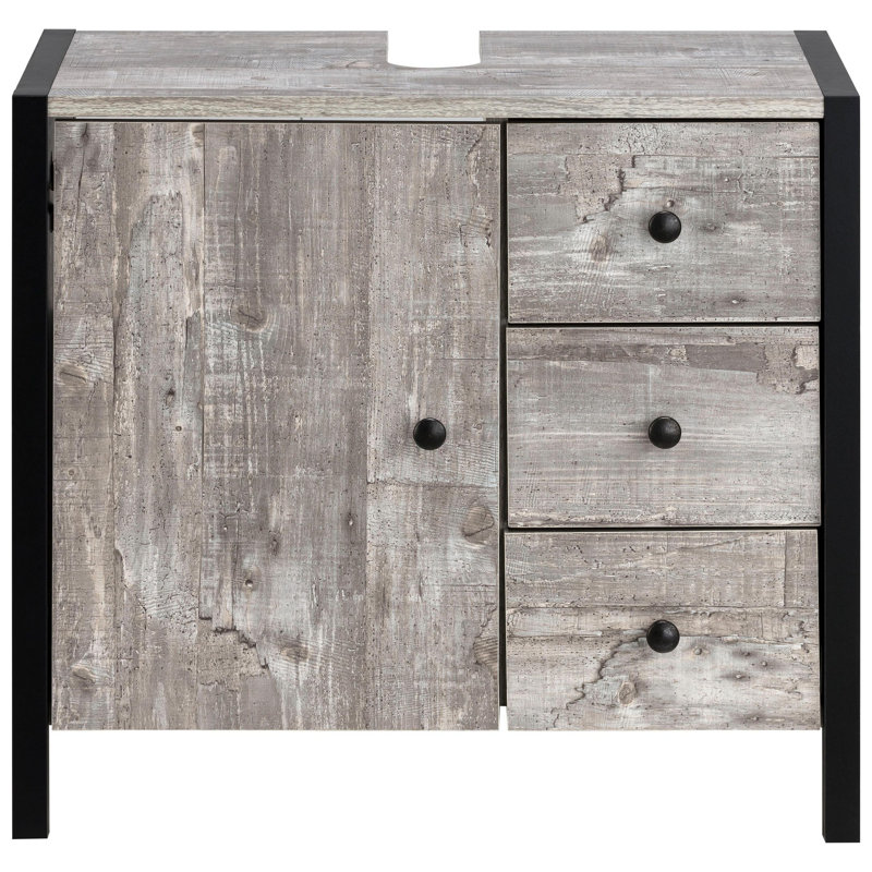 Killingworth Bathroom Storage Cabinet, Concrete