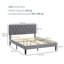 Upholstered Double (4'6) Bed Frame