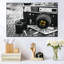 Appareil photo rétro sur toile-1038069560