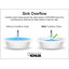 Tresham® Ceramic Rectangular Drop-In Bathroom Sink with Overflow-1680578066-1705608785