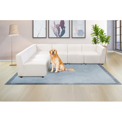 Agaran Upholstered L-Shaped Sectional Left Hand Facing