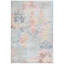 Tapis bleu / rouille-2082445839