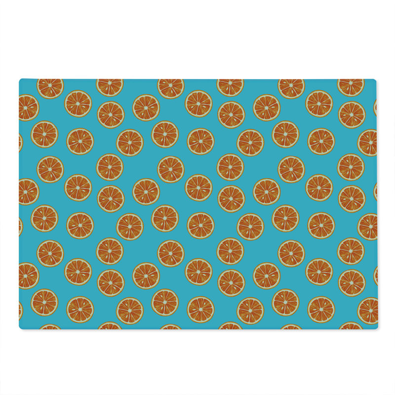 Planche à découper Tangerine Ambesonne