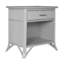 1 - Drawer Rattan Nightstand-50272776