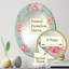 Miroir de salle de bain ovale mural-814418444