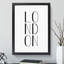 London - Picture Frame Typography-62802725-62802728