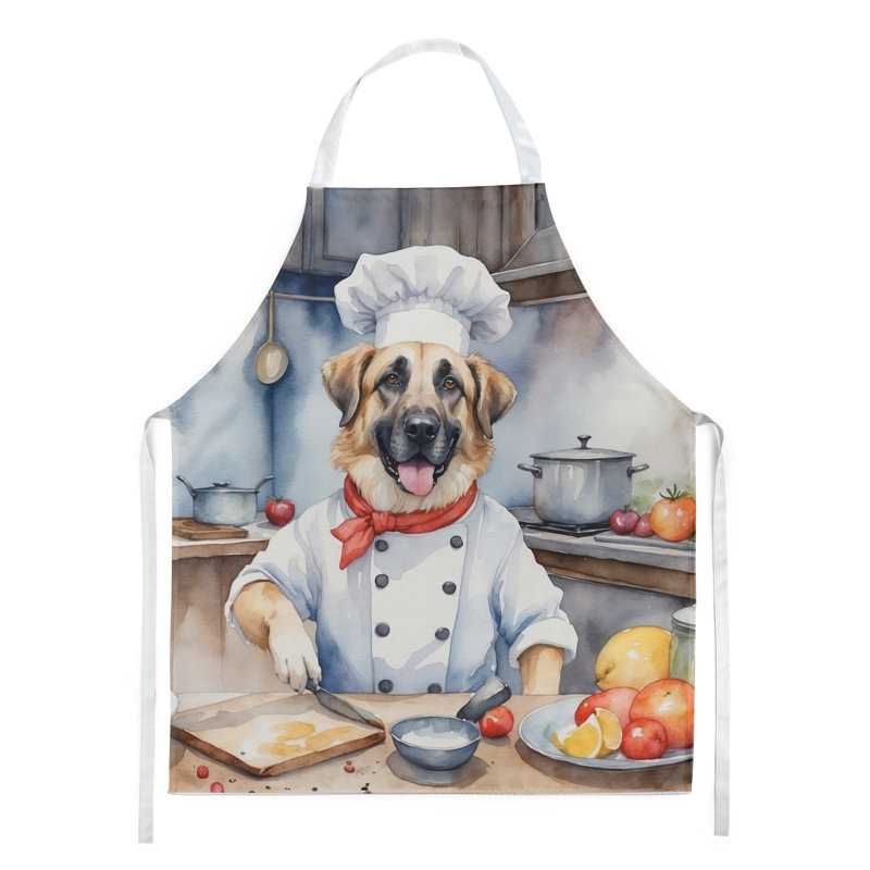 No Pattern Bib Apron
