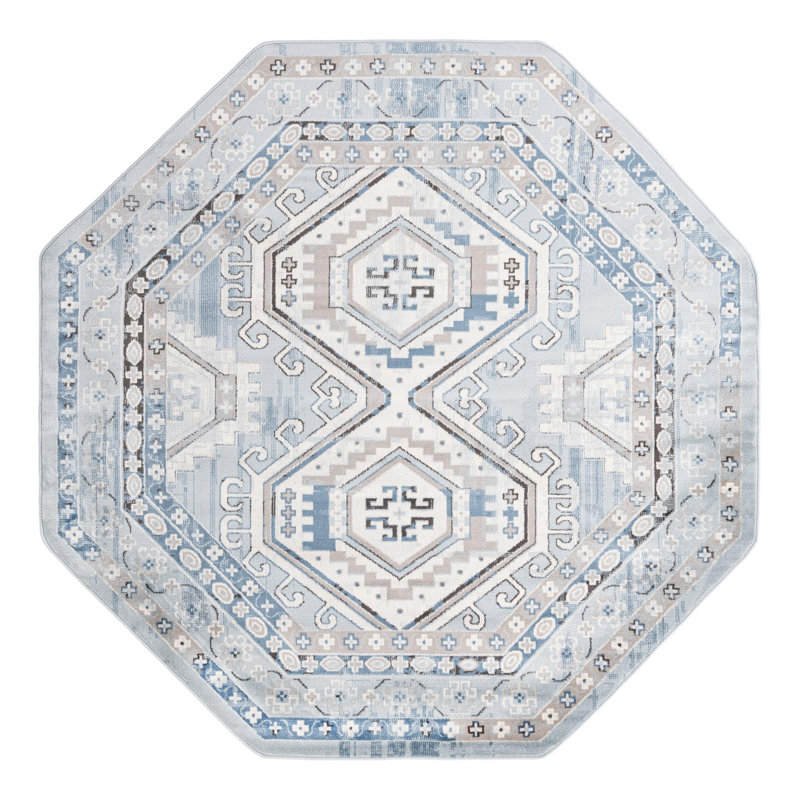 Charlotte Oriental Indoor Rug, Octagon 7'10"