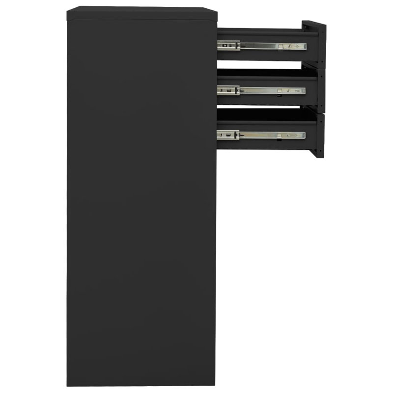 3 -Door 3 -Drawer, Anthracite