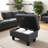 Wide Left Hand Facing Sofa and Chaise with Ottoman