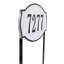 Cambridge 1-Line Lawn Address Sign-1378616625