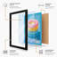 Stacked Pool Rings Modern - Framed Print-2028079208-2028079127