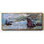 Paysage marin par Monet - toile encadrée-110639962