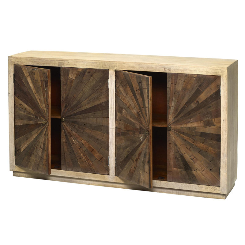 Deucalion 72'' Solid Wood Sideboard