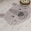 Tapis pour enfant beige / gris Lion de 8 pi x 11 pi (7 pi 7 po x 10 pi 10 po) Lion Branch-459986979