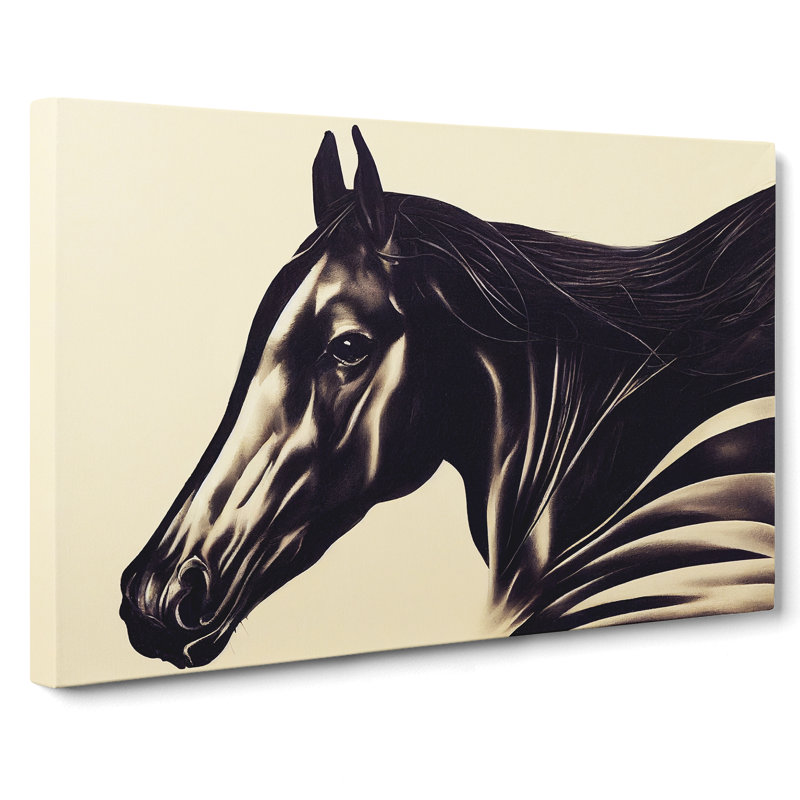 Beauteous Horse - Wrapped Canvas, 35cm H x 50cm W x 3cm D