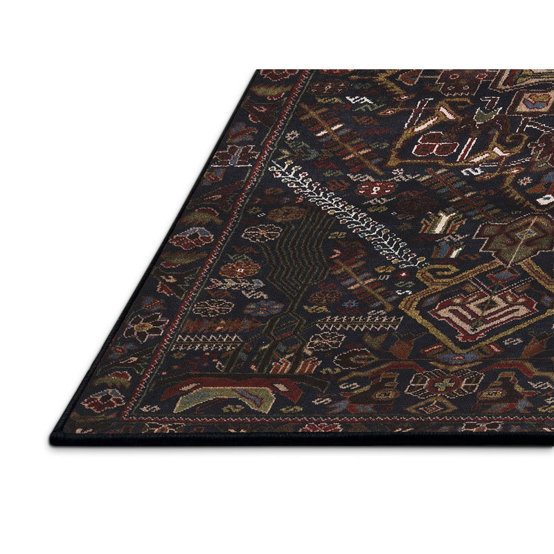 Tapis brun contemporain, Rectangle 6 pi x 9 pi