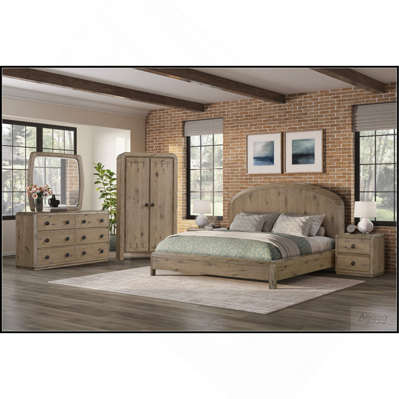 Armoire en chêne noueux anglais