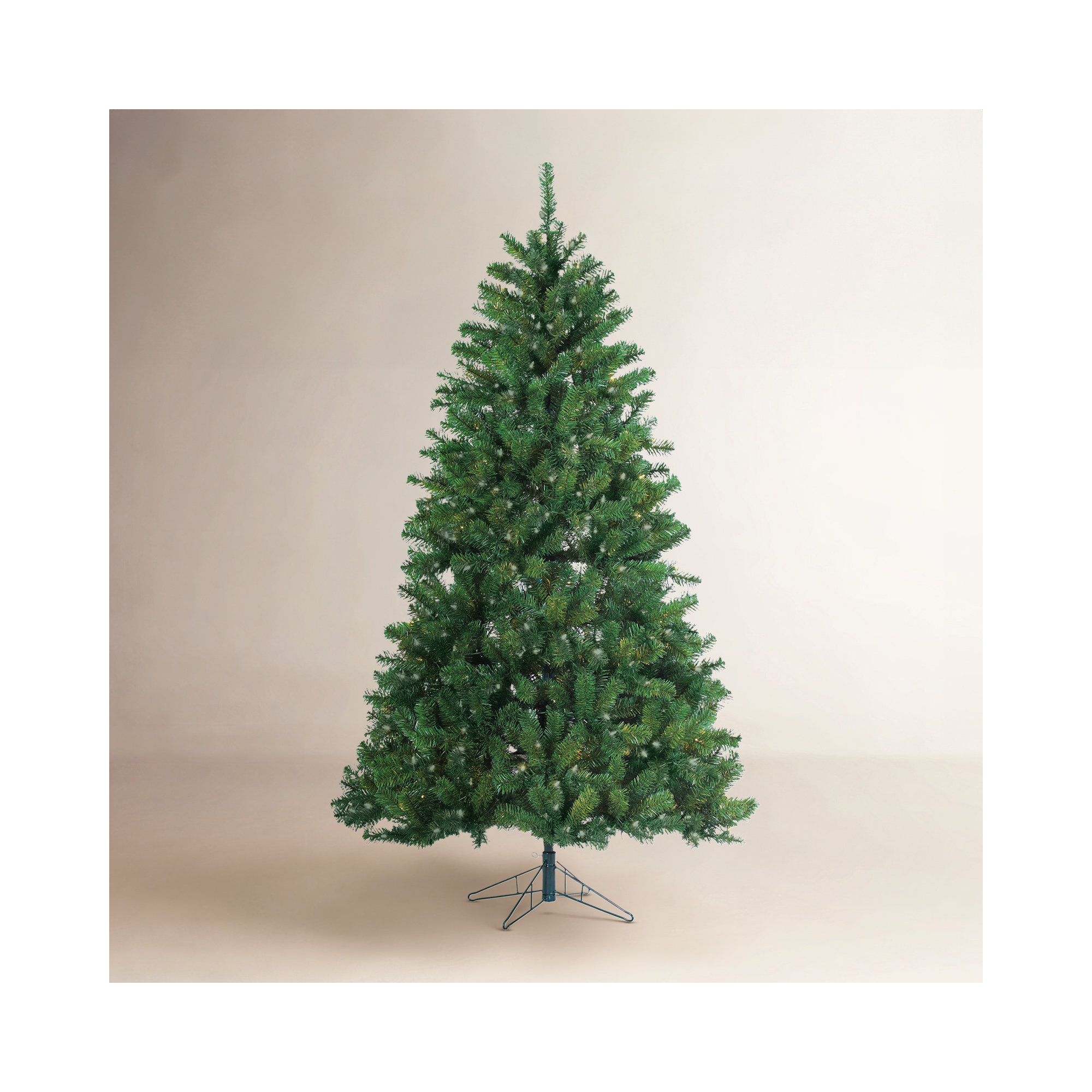 84' Lighted Artificial Pine Christmas Tree