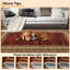 Tapis lavable moderne en simili laine avec envers antidérapant-133271880-133271894