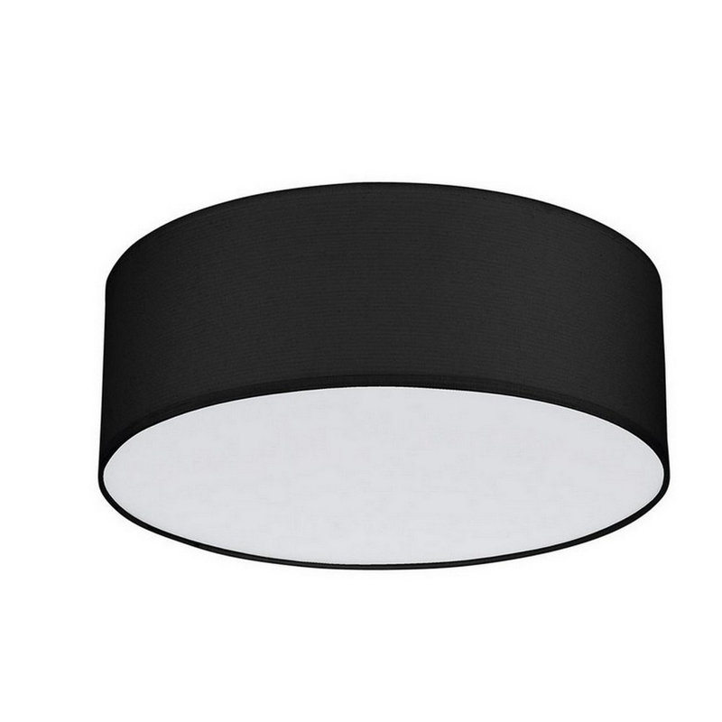 Shroyer Flush Mount, Black, 13cm H x 45cm W x 45cm D