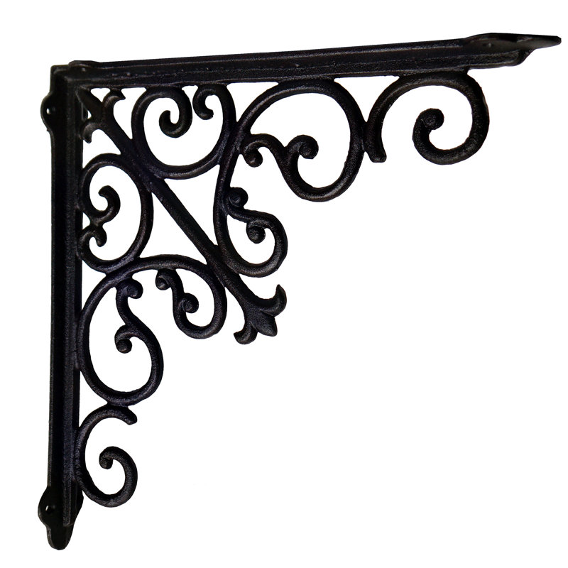 Hogansville Shelf Bracket, Black