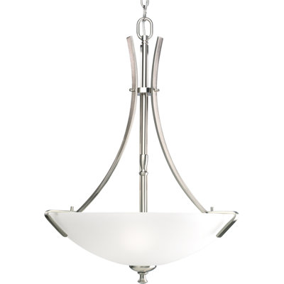 Luminaire suspendu bol simple 3 lumières Charleston