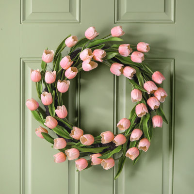 Couronne de tulipe 21 "Pu Spring