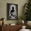 Meditative Buddha Japandi 1 Piece Wrapped Canvas Wall Art-1555798113-1555798120