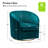 Holden Velvet Swivel Accent Chair-418547401
