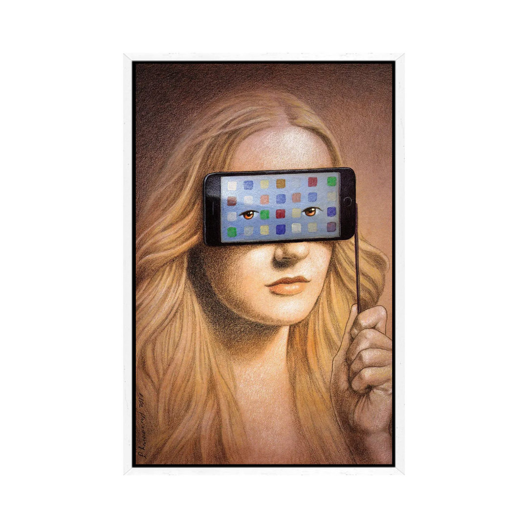 Maske von Pawel Kuczynski - Galerie-verpackte Leinwand Giclée auf Leinwand