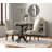 Classic Black 30" Round Pedestal Bar Table with Space-Saving Design-2129220068