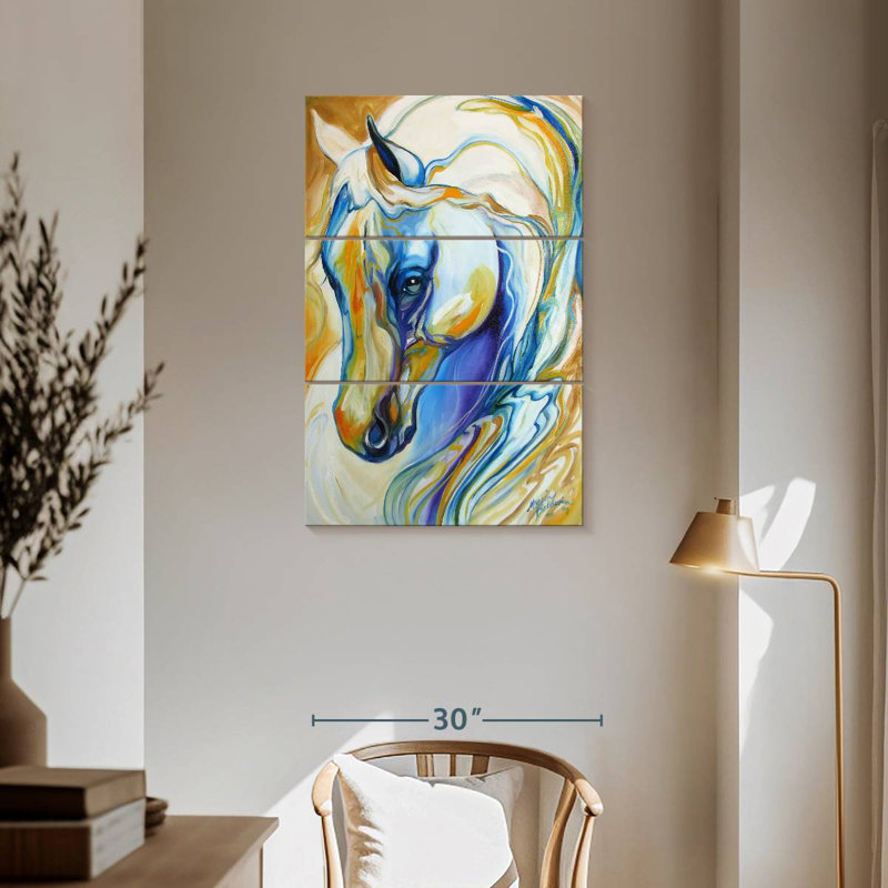 Brampt Arabian Abstract, H 57 po x l 36 po