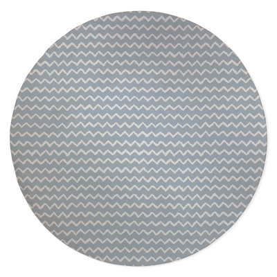 Chevron Wave Non-Slip Outdoor Rug