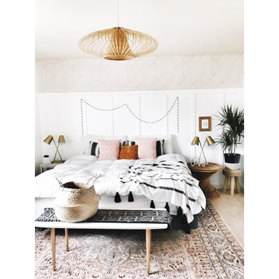 Belhaven 1 - Light Natural Dome Pendant