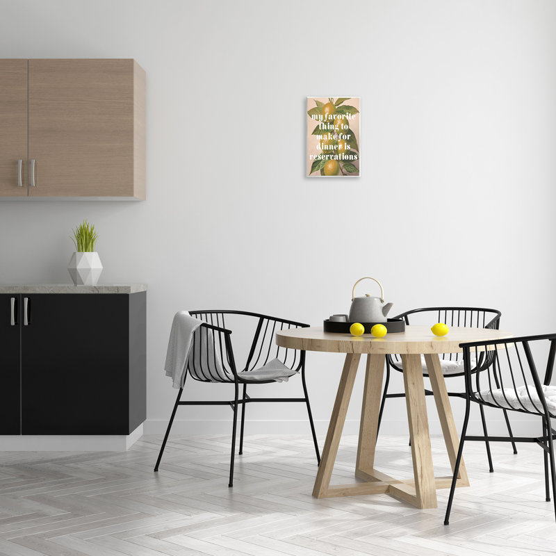 «Drôle de dîner» par Lil 'Rue, H 15 po x l 10 po