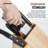 Farberware Edgekeeper 16-Piece Triple Rivet Stainless Steel Knife Block Set with Built-In Sharpener
