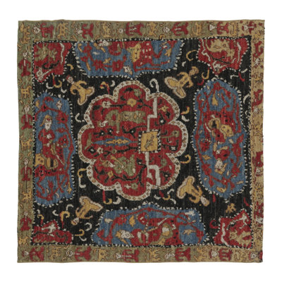 Burano One-of-a-Kind 3'9X3'10 Hand Knotted Area Rug